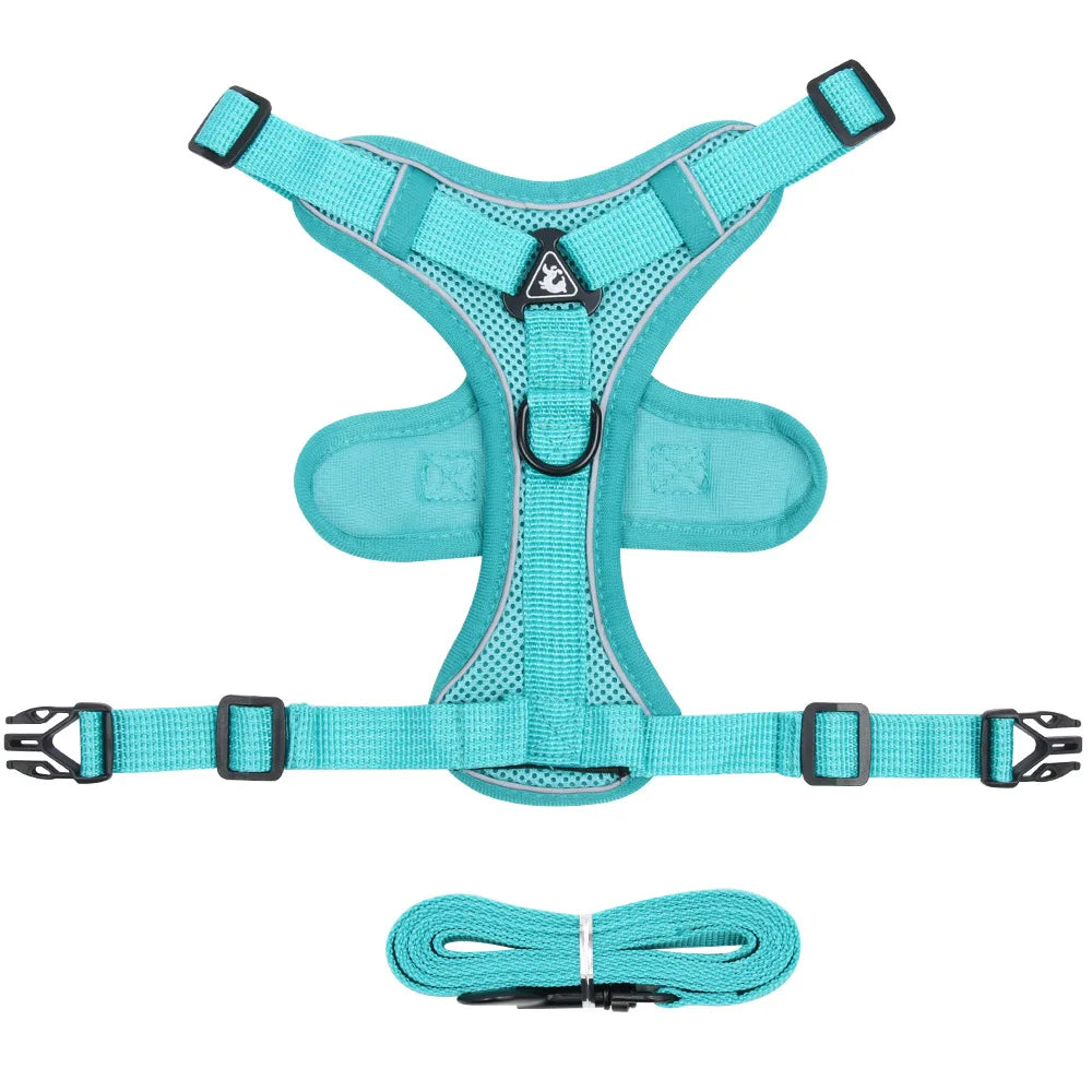 Breathable Cat Harness Leash for Small Medium Dogs Cats  Adjustable Reflective Harnesses Pets Vest Puppy Maine Sphynx Supplies