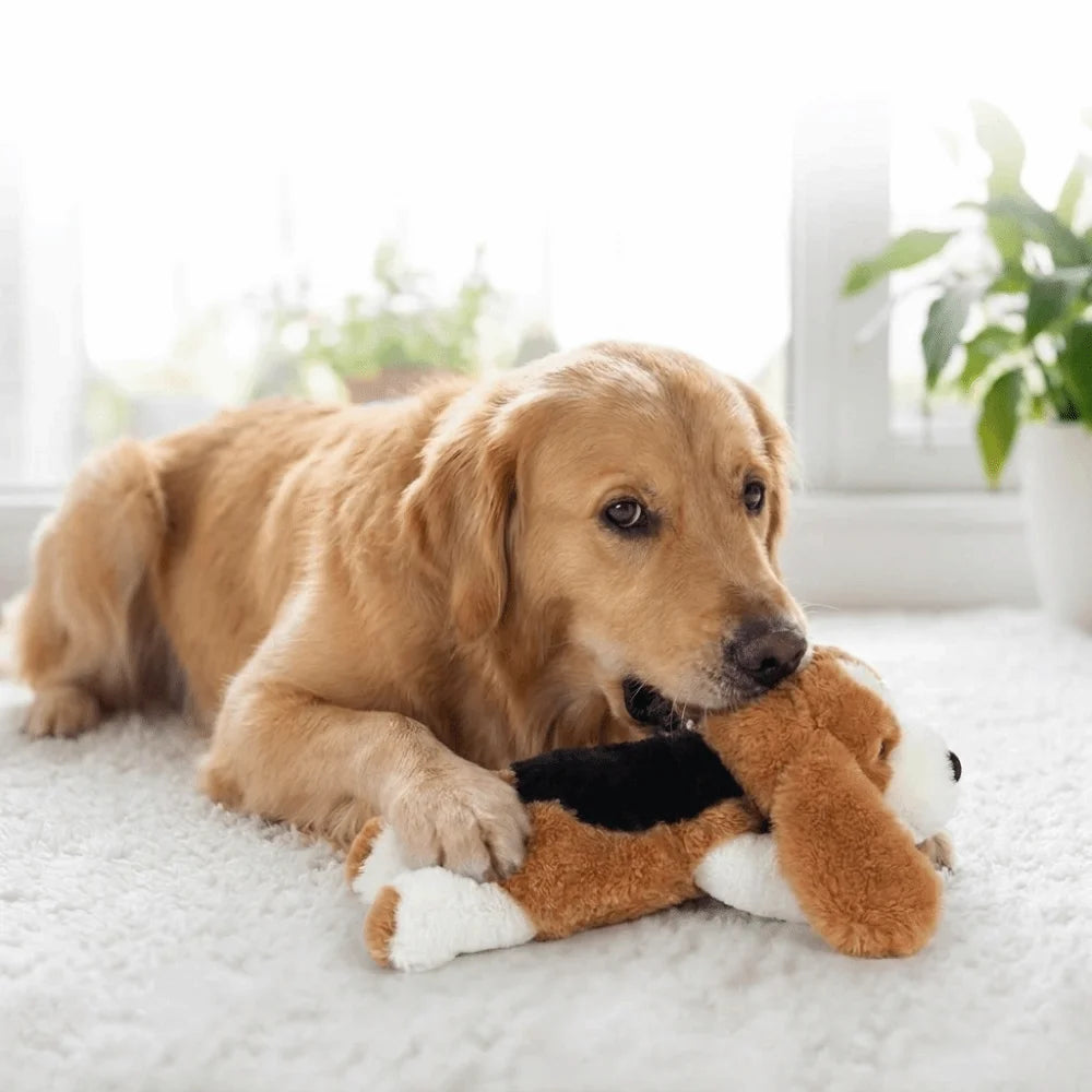 Interactive Soft Pet Soothing Realistic Heartbeat Simulation Anxiety Relief Dog Comfortable Dog Heartbeat Pet Soothing