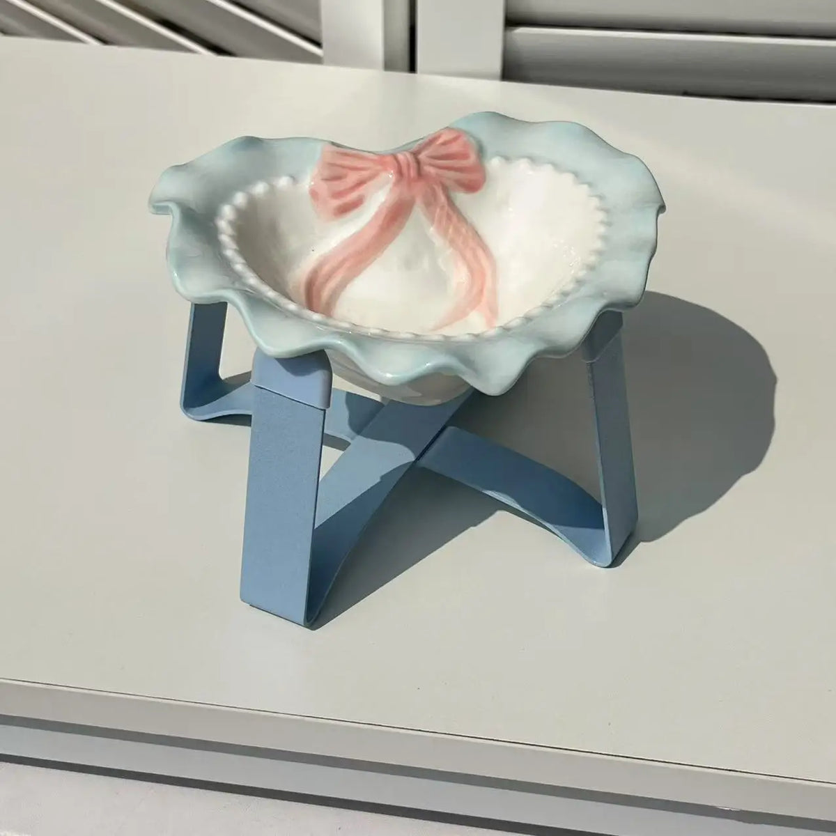 Love Cat Bowls Large Caliber Ceramic Bowl Pets Cute Puppies Kittens Pets Protecting The Neck Rice Bowl Cat Accessories Gifts