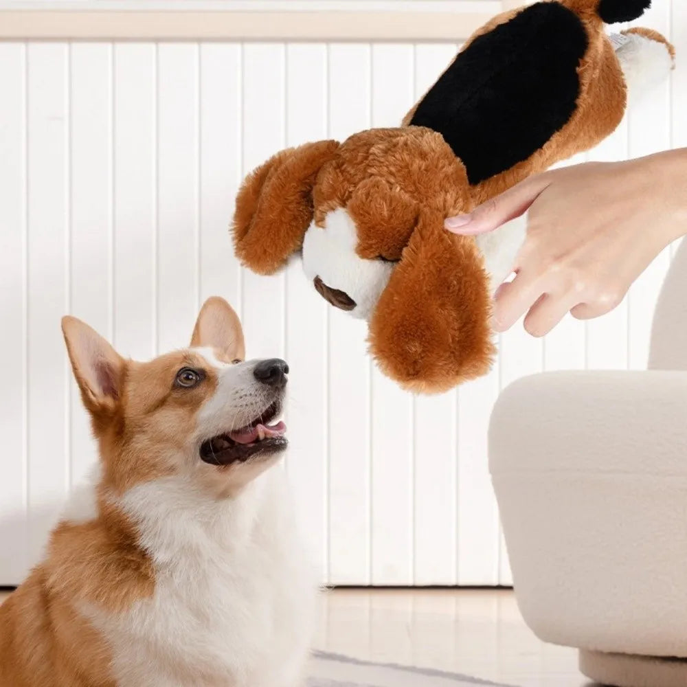 Interactive Soft Pet Soothing Realistic Heartbeat Simulation Anxiety Relief Dog Comfortable Dog Heartbeat Pet Soothing